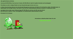 Desktop Screenshot of bio-reu-rella.com